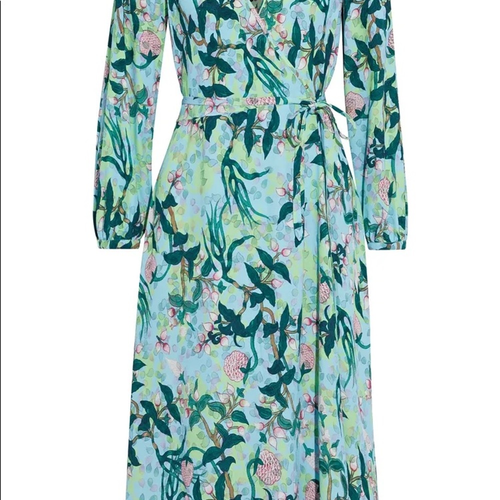 Diane von Furstenberg Evelyn midi wrap dress